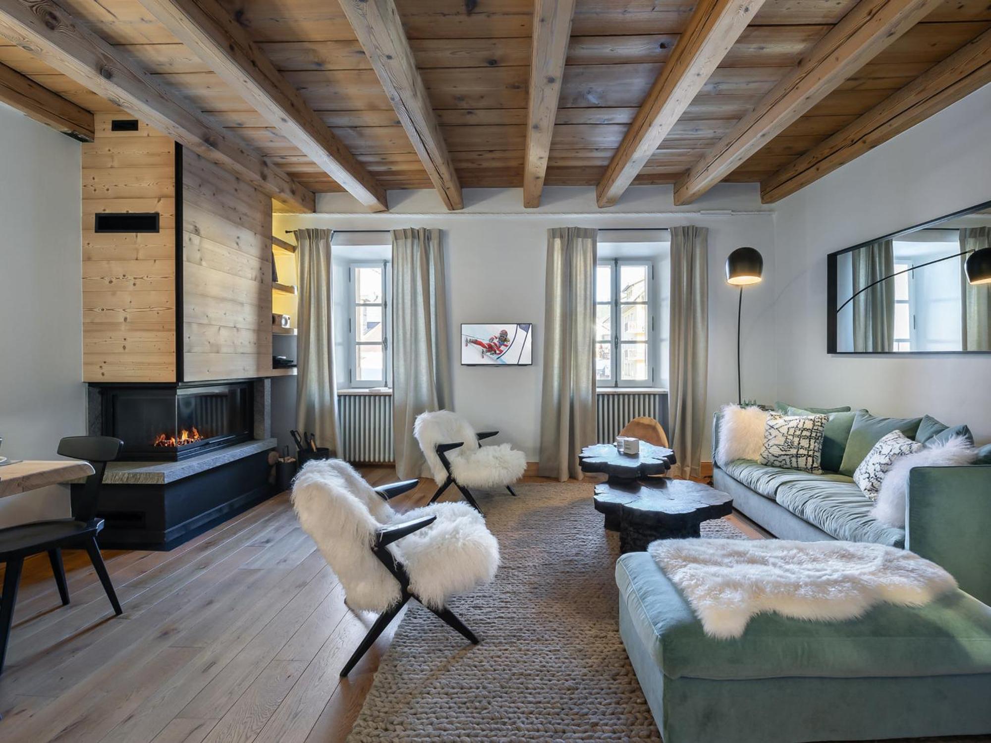 3 Ch. Renove, Centre De Megeve, Balcon, Cheminee, Parking, 3 Min Telecabine Chamois - Fr-1-453-178